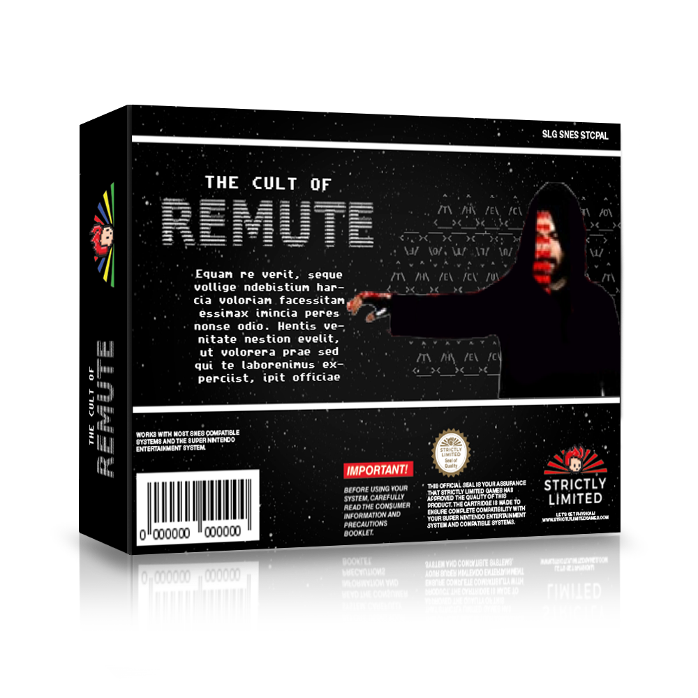 The Cult of Remute by Remute (SNES® compatible Album Cartridge)