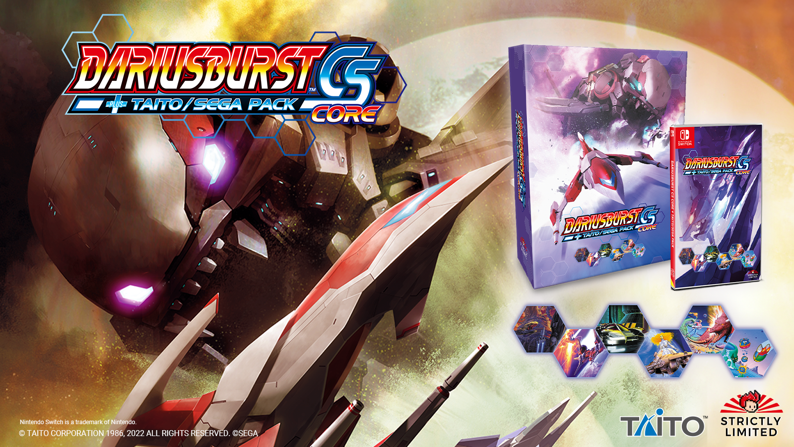 DARIUSBURST CS CORE + TAITO/SEGA Pack: DLC Ship Introduction