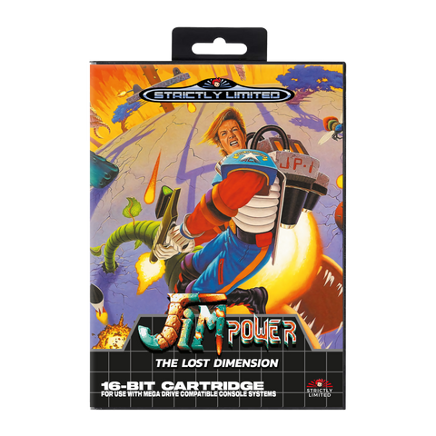 Jim Power: The Lost Dimension (SEGA Mega Drive/Genesis compatible game)