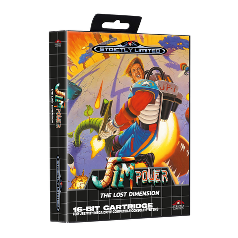 Jim Power: The Lost Dimension (SEGA Mega Drive/Genesis compatible game)