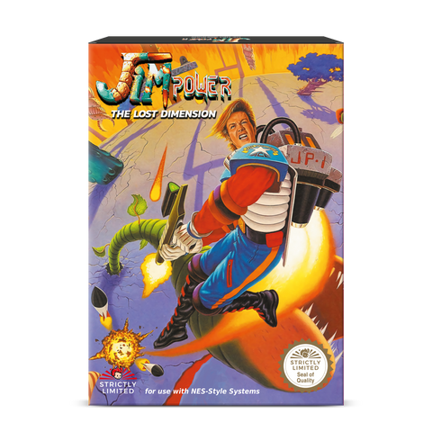 Jim Power: The Lost Dimension (NES compatible game)