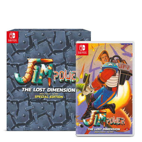 Jim Power: The Lost Dimension Special Limited Edition (Nintendo Switch)