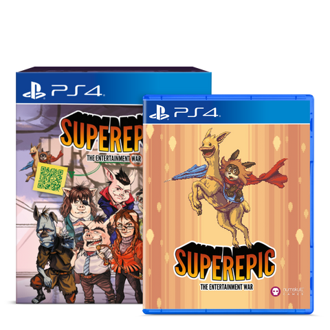 SuperEpic: The Entertainment War Special Limited Edition (PS4)