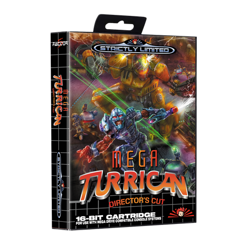 Mega Turrican Director's Cut (Mega Drive/Genesis Compatible)