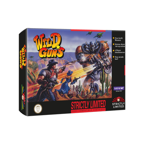 Wild Guns (SNES NTSC)