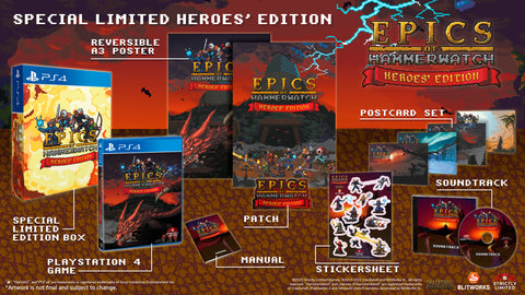 Epics of Hammerwatch: Special Limited Heroes' Edition (PS4)