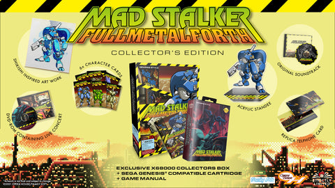 Mad Stalker: Full Metal Forth Collector's Edition (Genesis Compatible Game)