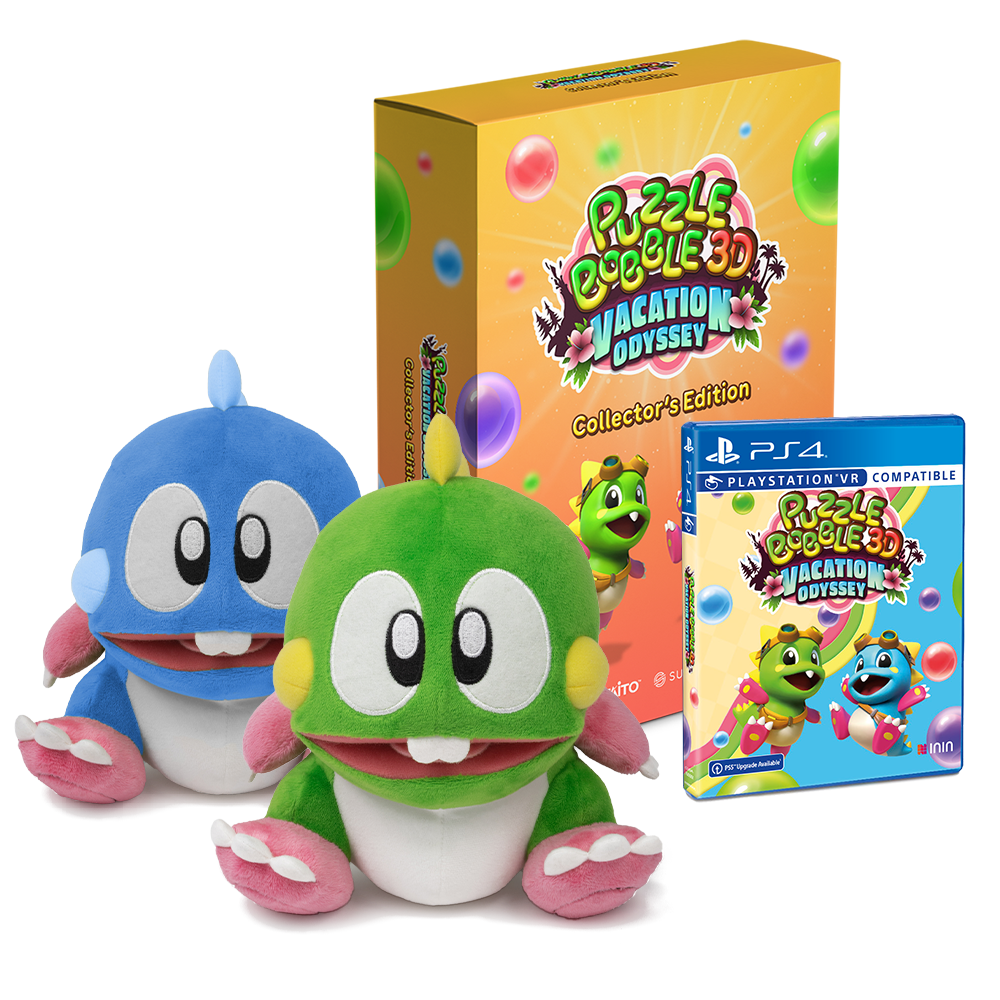 Puzzle Bobble 3D: Vacation Odyssey (PS4/PS5) terá edição física pela  Strictly Limited Games; pré-vendas abrem no dia 7 de abril - GameBlast