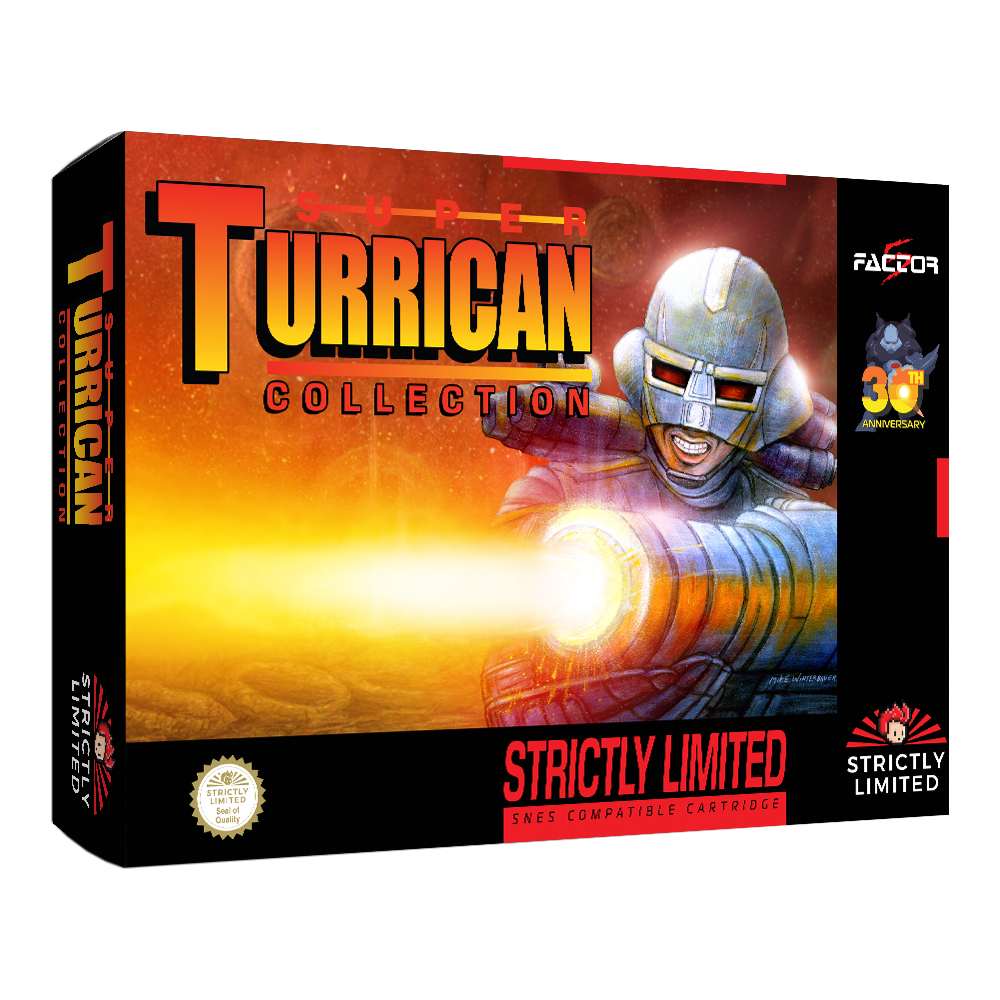 Super Turrican 1 Director's Cut (SNES US) – Strictly Limited Games