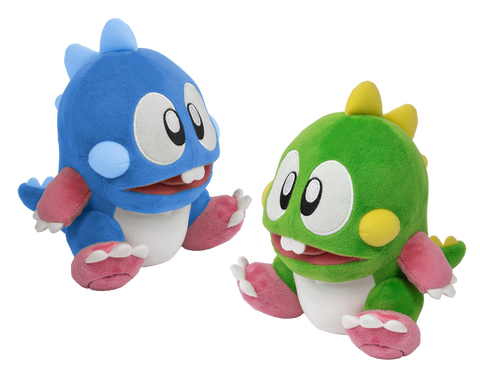 Bubble Bobble Limited Edition Plushie Bundle "Bob & Bub"